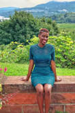 It fits perfectly. Glad I bought it. One of my faves. You can dress it up or dress it down. - Deedee P.