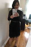 I wore this dress to a wedding and received so many compliments. It was a little tight in the chest so I didn't wear a bra but it fit great. - Stephanie S.