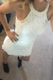 This dress is absolutely beautiful! The detail on this dress is incredible. It fits so comfortable, it's true to size and it's just beautiful. I can't wait to wear it for my bachelorette! - Cinthya T.