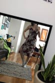 I'm shorter and don't love midi dresses even with my short torso and long legs! But this one with added small slit really helps!!! Can't wait for the wedding!! - Christina T.