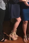 I wear this with everything from midi dresses to boyfriend jeans. LOVE THEM! - Jennifer C.