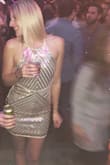 Dress was perfect for NYE! Super sparkly and not too short on me. I have very long legs. I'm 5'11. - Monica A.