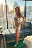 Gorgeous dress! Fit great and I received many compliments. The quality is good too. It's a must have ladies! - Christine F.