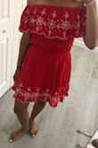 I feel this was something you could get at Forever 21 for $12. It was loose which I guess is the look for the dress but it wasn't for me for the price. - Renee B.
