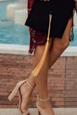 I loved these shoes! They looked so great on. Although they weren't comfortable, I would definitely wear them again, but for a short period of time only. Also, they were huge. At first I ordered a 7 (my feet size usually ranges from 7-7 1/2) but I had to return and order a 6.5. - Jacqueline S.