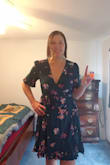 Love the material and fit. Very flattering without feeling revealing. Can't wait to wear to summer events. - Amie P.