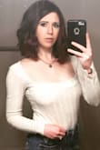 This is one of my new favorite tops! My only critique is that it sometimes hangs to low and you can see my bra, but other than that it's perfect and flattering. I get compliments on it all the time! - Molly P.