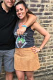I love this skirt! I'm in between a small and medium so it was a little loose, but I wore it with a tank top tucked in and that helped. Super comfortable and goes with pretty much anything. - Kelly M.