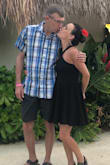 Wow, I bought this dress for my wife for her birthday for an upcoming vacation. She looked great and it was so flattering on her. As you can see from the attached picture, she couldn't have looked better! - Gary T.