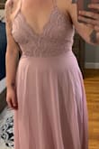 I absolutely love this dress. The lace crochet on the bust is great quality and the skirt is light and flowy. It is a bit long on me, but I will get it hemmed. No biggie. This is my second time ordering from lulus and they never disappoint! - Jillian M.