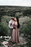 Arrived just in time for my engagement pictures. It flowed nicely, and fit great. It was a little long on me, but I'm short. I didn't mind though. - Noor E.