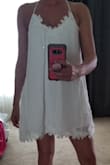 Love the back of this dress and littke details. It has pockets. Perfect for hot vacay. - Magdalena K.