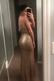 It fits like a glove! Perfect on me! I thought it may have been too short because I'm 5'9" and very slim, but a small fit me great! It made my booty pop! I couldn't have asked for anything better. :) - Allie A.