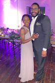 I love this dress. It was very comfy and worked very well. I did have a hard time finding a bra to go under that didn't make it lumpy because the material is thinner, but it worked out very well. I had it altered- took 5 inches off and wore heels - Ashley M.