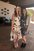 Wore this dress for my Hawaiian themed bridal shower. My initial thoughts were that the material was really heavy and the chest area was really big, but the easy adjustable straps allowed me to wear this dress with confidence and no issues. The back of the dress is very flattering. It will also make a great summer dress to show off my tan in in a few months. - Heather W.