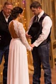 I LOVE this dress! The quality is amazing, and it fit like a glove. I ordered a small, and it was a little long (I wore cowboy boots in my wedding). I had to have it hemmed a little. The seamstress took it up in the shoulders a little because it didn't lie flat against my back (I thought it looked fine tho lol). I got so many compliments! The crochet on the sleeves was the perfect length and so soft. I could not wear a strapless bra obviously, and the material is too soft to put in cups, so I taped my boobs up (think Kim Kardashian style). It was not too bad because I definitely didn't want cleavage. I also couldn't wear any spanx, and this dress was very forgiving and very comfortable! We had a very simple church wedding with cake/punch reception, and it was perfect. I had never heard of Lulus before and was super skeptical about ordering my wedding dress online, but the service was amazing as was the dress. I got it in less than a week. Lulus has definitely won a customer for life! - Jodie B.