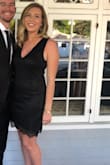I bought this last minute for a wedding hoping it would fit. My other Lulus dress is a large but that style ran small so I was a little nervous. Overall, the dress fits great though the top was a little loose but nothing noticeable. I have a larger chest so I was a little surprised but I wore a push up bra to fill the gap. I paid for rush shipping and it showed up right on time! - Jessica B.