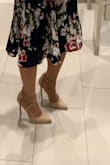 These heels are very cute! I have already wore them twice. The arch does make it feel like you ate walking on your tip toes but if you aren't going to wear them that long they should be fine. - Tamica B.