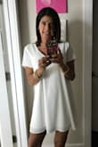 I love this cute little dress. It's perfect for any occasion, just depending on how we accessorize it!! - Susana S.
