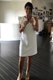 Beautiful dressy dress!! Pair it up with some nice golden sandals and matching purse and voila! - Susana S.