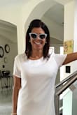 This very lovely blue cat shades are fun and match really nicely with all my Lulus beautiful dresses!! - Susana S.