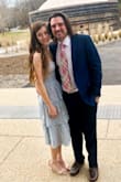 Fit like a glove. A little heavier than expected but is my new favorite spring wedding guest dress. The shoes are Lulus as well, danced the night away in them. - Denay W.