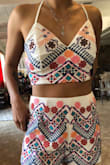 So comfortable, girly, and vibrant. Perfect for a vacation! Maybe not a festival as the bottoms are white and they'll get dirty easily, but your mileage may vary. - Jasmine C.