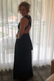 This stunning dress was gorgeous as a wedding guest, but it would be perfect for so many other occasions. So many ways to wear it and the soft material conforms just right to your curves. So many compliments and the hubby gave a WOW! - Jill B.