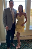 I got a lot of compliments about this dress, it fits perfectly, true to size. - Karolyn B.
