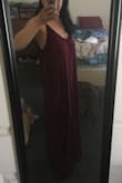 I'm 5'2 and even with heels this dress dragged the ground and is unwearable without getting it hemmed. While it's cute, you can't wear a bra with it and the fabric is thin. I'm returning it. - Claire A.