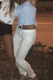 Great shirt! As a chest-ier girl, it covers just enough skin on top to make me feel comfortable. The straps are a little thin so I take it on and off very carefully. - Caroline M.