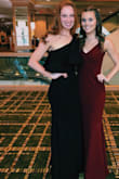 Such an elegant dress I wore to a business professional formal dinner. It was really comfortable. Didn't even need to wear a bra with it. - Madeline S.