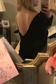 I'm obsessed with this sweater! It supposed to be a little baggy so I'd say it's true to size. I got a small and I love the fit. It's chic and sexy but also casual. I wish I could wear it every day! - Leah F.