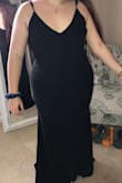 The fit was great on me! Since I am on the shorter side I have to hem it but it's not too big of a deal! I'm not able to wear a bra with it, but the dress has a lining in it and it's tight enough to where I don't have to worry about anything falling out or anything lol! The only problem I have with it is the zipper gets caught up I'm apart of the dress whether it is on or off, other than that it is such a great dress and I am in love with it! - Josie M.
