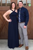 I wore this dress as a guest to a wedding and it fit really well. My only complaint is that the maxi dresses from this site are a bit long but all I had to do was wear a higher heel and it was perfect! - Leslie W.