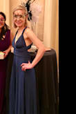 I love it! But - it needs a zipper. It almost did not fit over my shoulders. It fit once it was on, but I heard it tear when I put it on over my shoulders. It was NOT going to fit over my bottom and I do not have a big booty! A little more give would have been nice. Other than that - beautiful and fit great! - Summer C.