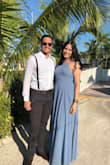 I wore this dress to a wedding in florida and let me tell you, I got so many compliments on it. the color was beautiful, the length was perfect (I always have a problem with that) not too tight, not loose, it was just PERFECT! - ARLENY C.
