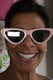These pink sunglasses are so very cute and fun! And everyone compliments them! - Susana S.