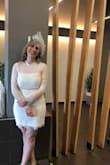 This dress was comfortable and elegant one you feel sexy in but your grandma also loves - Allysha C.