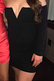 So happy I found this for my birthday. I've ordered from Lulus plenty of times, but this dress was tough size wise. I'm usually a medium, I have had to order large before depending on the style of dress.
This one I had to order a small and it fit great. I got a ton of compliments on it from friends and random ladies in the bathroom so I know I made the right choice! :) - Julia C.