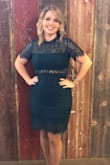 Wore this for a friends wedding and got so many compliment it was a very comfortable dress and covered everything up but still had the sexy crop effect! I want to order this one in white for my wedding event too! Love it so much! - Phylicia C.