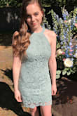 My sister found this dress for me and I instantly fell in love! The color is beautiful and the quality is great despite how affordable it is! I wore it to my cousin's wedding with some wedges (it was a cute barn wedding) and it was not too dressy but not too casual. Highly recommend!!! - Sarah Y.
