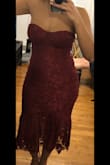 Cute dress for the price. Runs small on my chest (36C) and will have to be okay with not wearing a bra. - Sorely R.