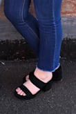 I've been wanting a pair of shoes like these for a while and thought these were super cute and affordable! I got them in and they fit length wise, but are a little tight across the toes and I feel like I have average size width of my feet (not wide but not narrow). However, I think that can be fixed if I bring them somewhere to stretch the toe area. - Caitlin H.