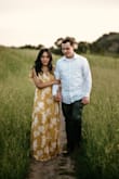 This dress is a dream, I love the bright yellow color. It is a bit loose, but the dress itself is super adjustable, and I was able to tie it pretty tight. The dress is definitely see through and might need to wear a slip under. - Lucia B.
