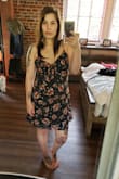 It's super pretty in person! I love the little shiny spots! It fits great and it's airy like most of Lulus dresses. - Iris C.