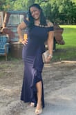 Omg...I received so many compliments when I wore this dress. It fit like a glove and was thick enough to hide my pudge. It made me feel elegant. I had to get the length hemmed though bc it was so long. I'm so glad I purchased this dress. Wore it to a wedding. :) - Christina P.