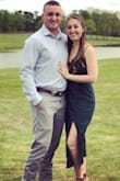 This dress was the perfect mix of casual yet dressy. It was comfortable, and I felt confident and sassy with the big slit. It hiked up a bit too high when I sat (for a Southern Christian wedding anyway), but fell perfectly when standing. - Lauren B.