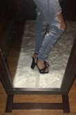 So comfortable, so cute. A little bit loose in the first strap closer to your toes, but definitely not a deal breaker. I usually hate wearing heels because they kill my feet after a while, but these are so comfortable. Would absolutely recommend. - Hannah M.