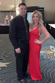 This has been my favorite formal dress to-date! Great fabric, hugged in all the right places, and super comfortable. I purchased a large and had the straps taken up a pinch and also had it taken in around the busy so that it would be a better/more snug fit. It was perfect once those minor adjustments were made. I am still getting compliments on how great the dress was! Buying it in black soon! - Shana E.